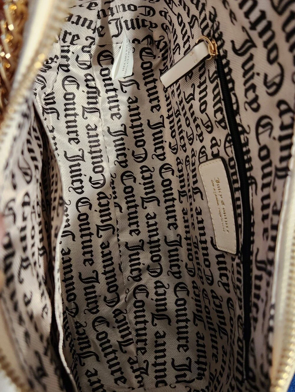 The Juicy Couture Hobo Shoulder Bag.